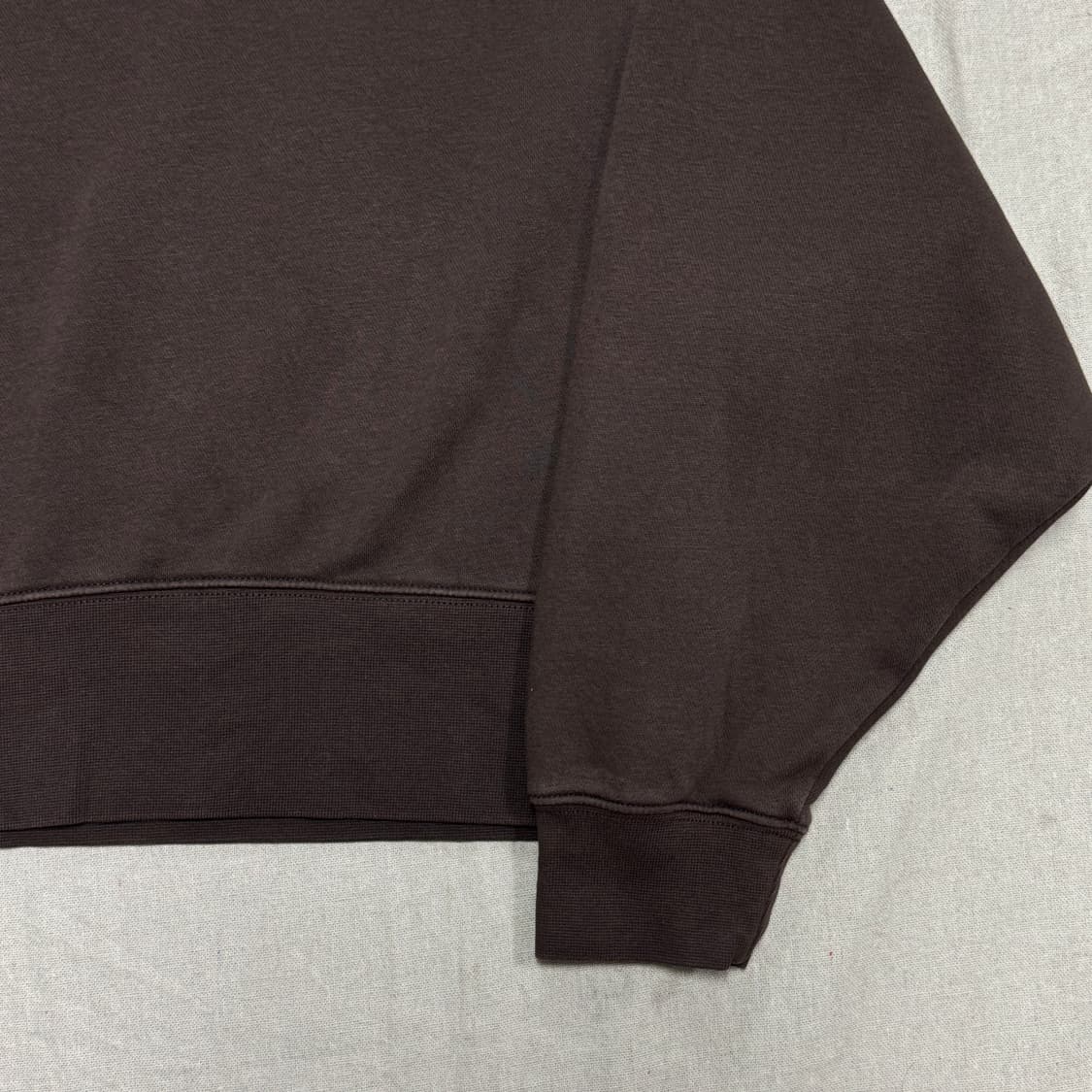 나이키 우먼 크롭 브라운 맨투맨 S 상품이미지3