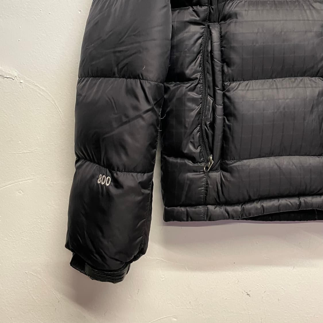 노스페이스 써밋 800필 퍼텍스 체크패턴 구스다운 패딩   상품이미지4