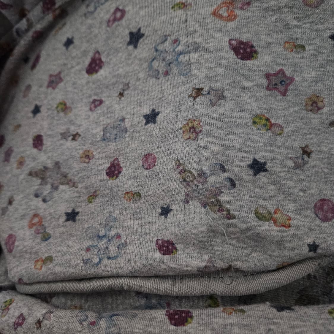 EMA TINY FRIENDS STRIPE BAG PINK BEIGE 상품이미지2