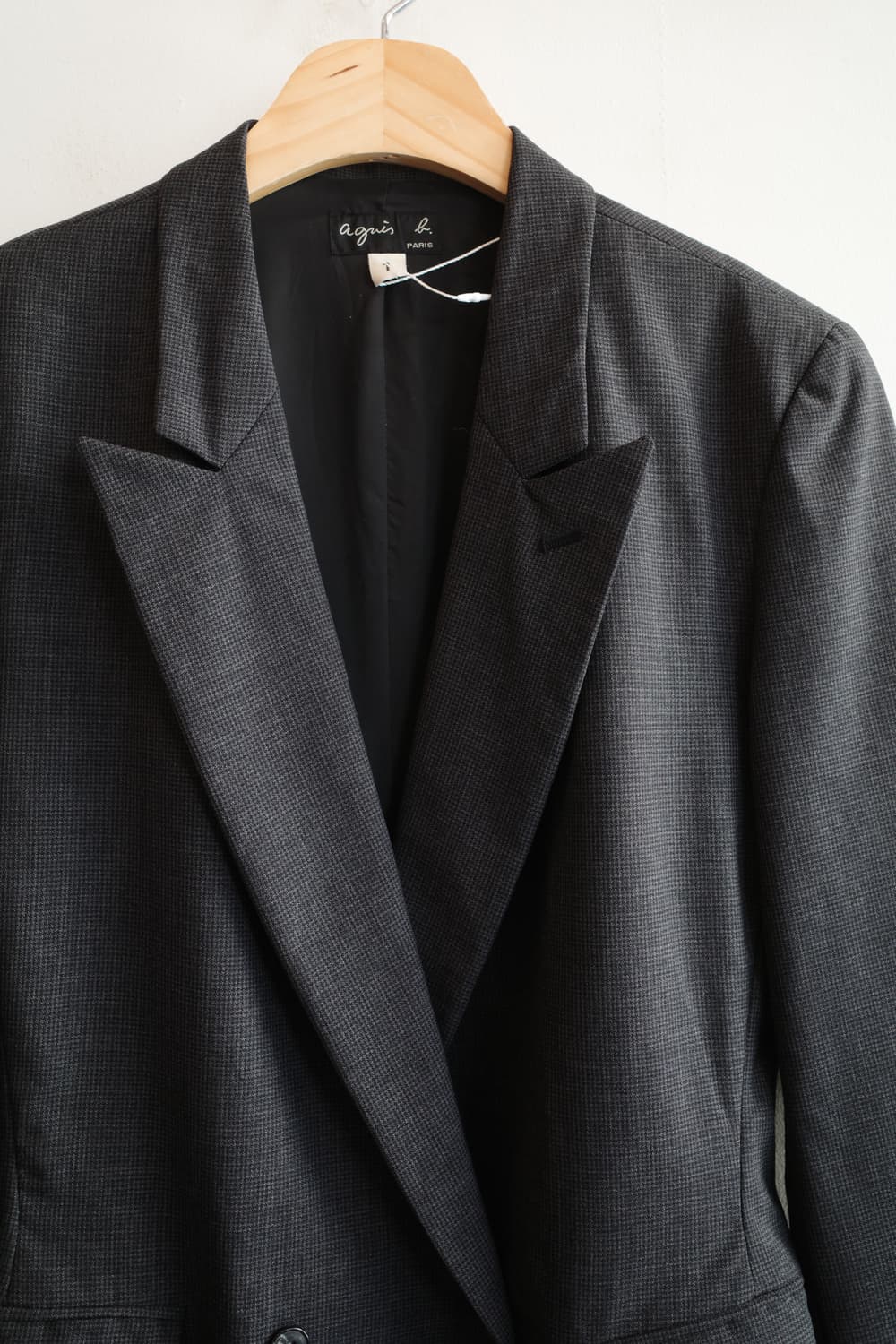 Agnes.b 아네스베 피크드라펠 울 자켓  상품이미지2