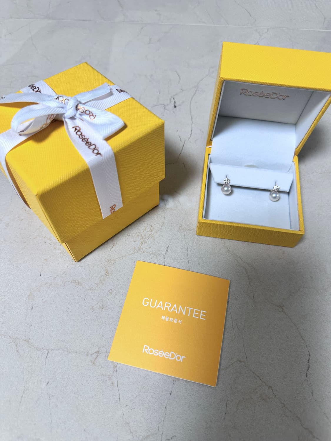 [로제도르] 14K 아코야 진주 귀걸이 (정가 47만원) ✨ 상품이미지5