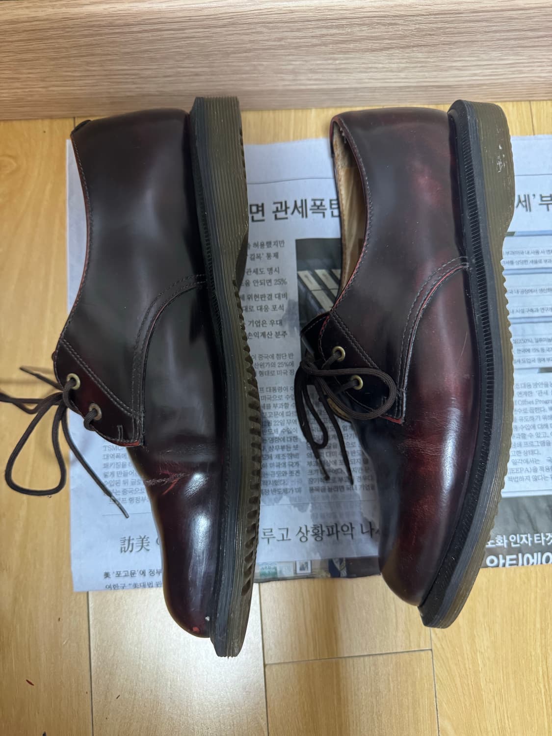 닥터마틴 브룩 uk7 버건디 상품이미지3