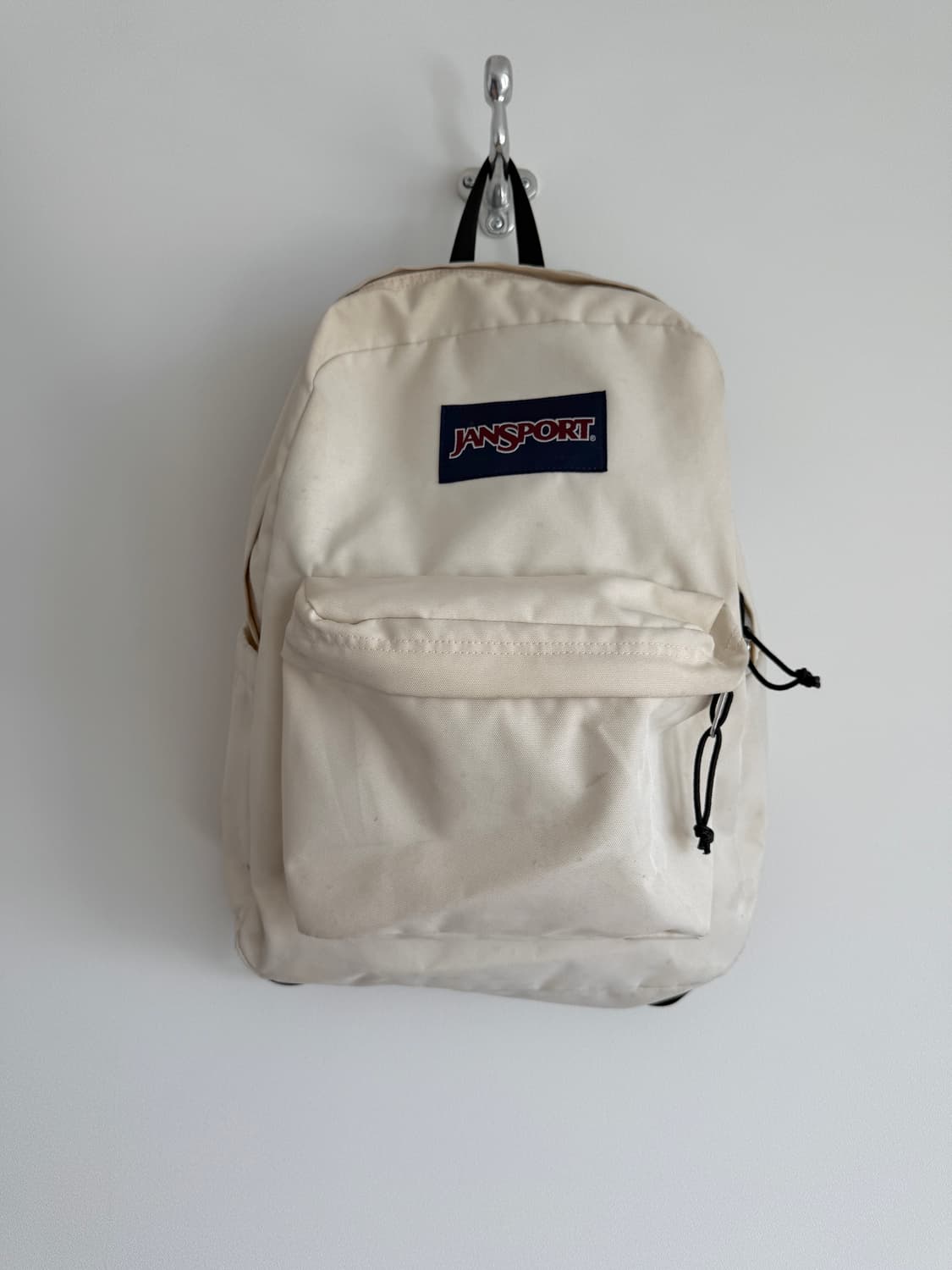 잔스포츠(JANSPORT) 아이보리 백팩 상품이미지2