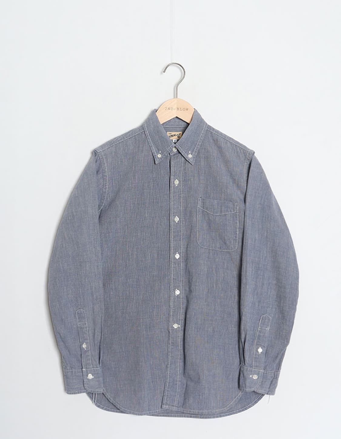 THE Y.M.WALK ON Chambray B.D Shirts 상품이미지1