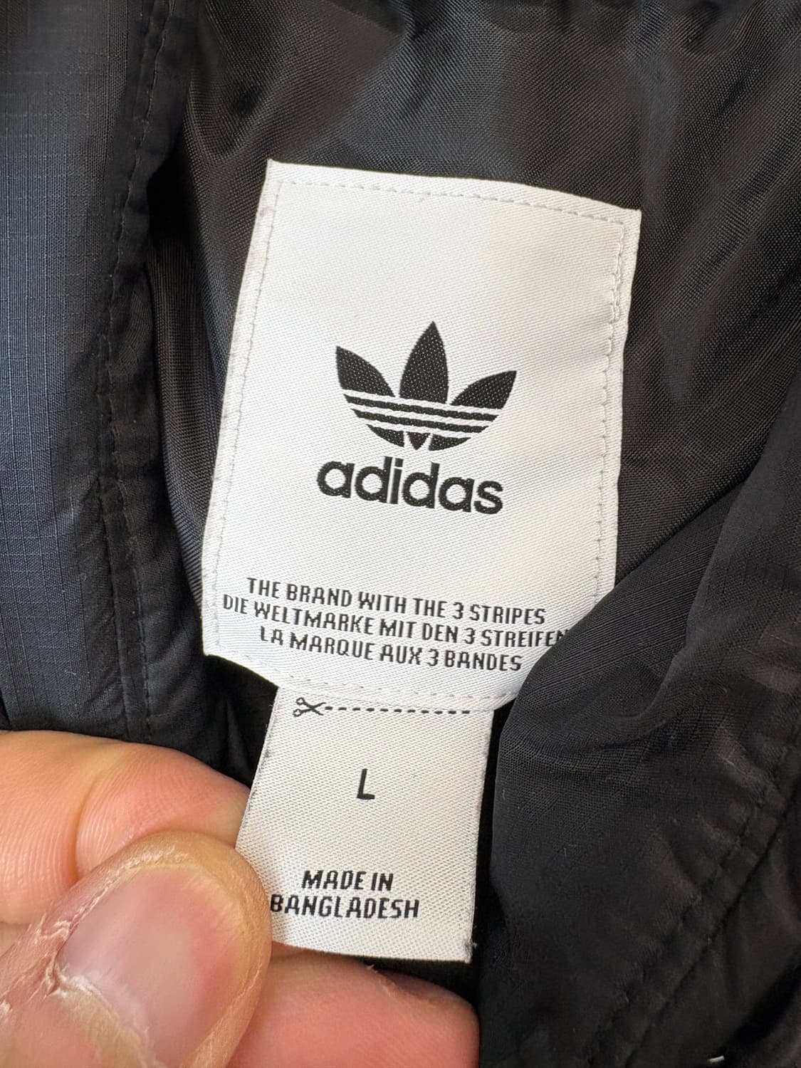 아디다스 후드 패딩 블랙 상품이미지7