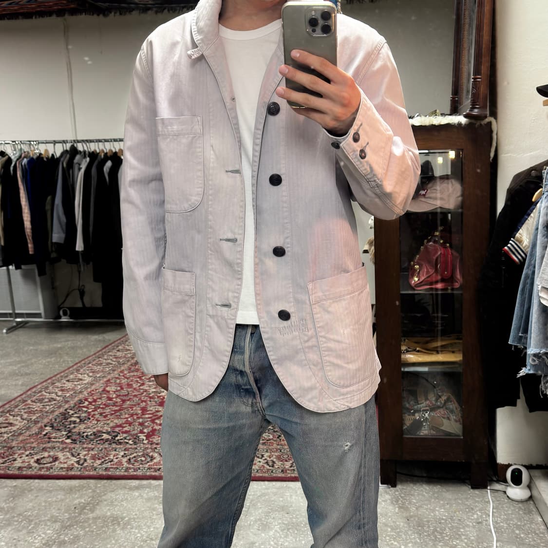 RRL “Garment-Dyed Cotton Chore Coat” 상품이미지2