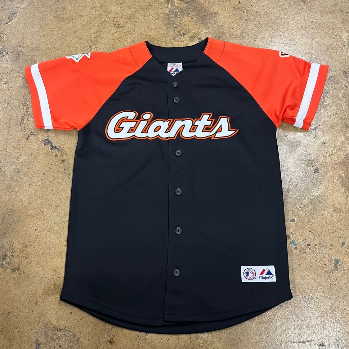 [L] 마제스틱 샌프란시스코 롯데 자이언츠 야구 유니폼 b10 상품이미지2