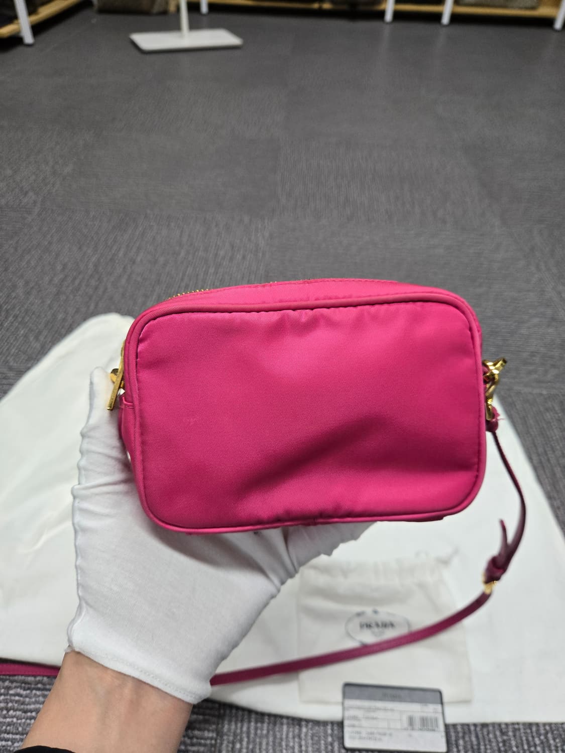 [특가][정품]프라다 미니 크로스백 상품이미지3