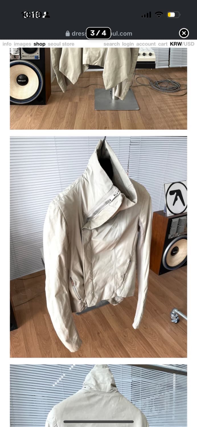 릭오웬스 자켓 상품이미지3