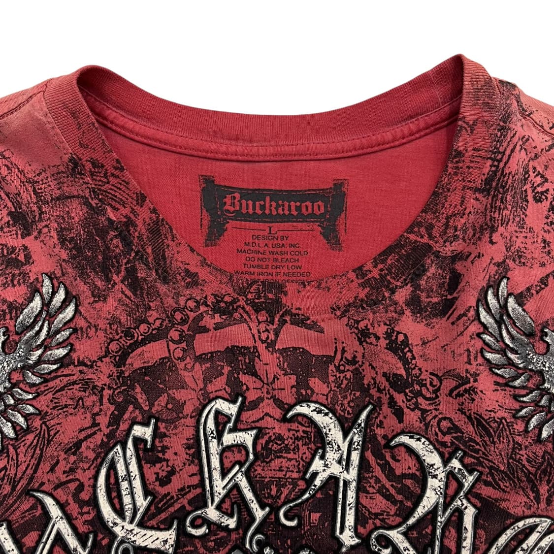 버커루 락시크맛 레드 반팔 L 상품이미지6