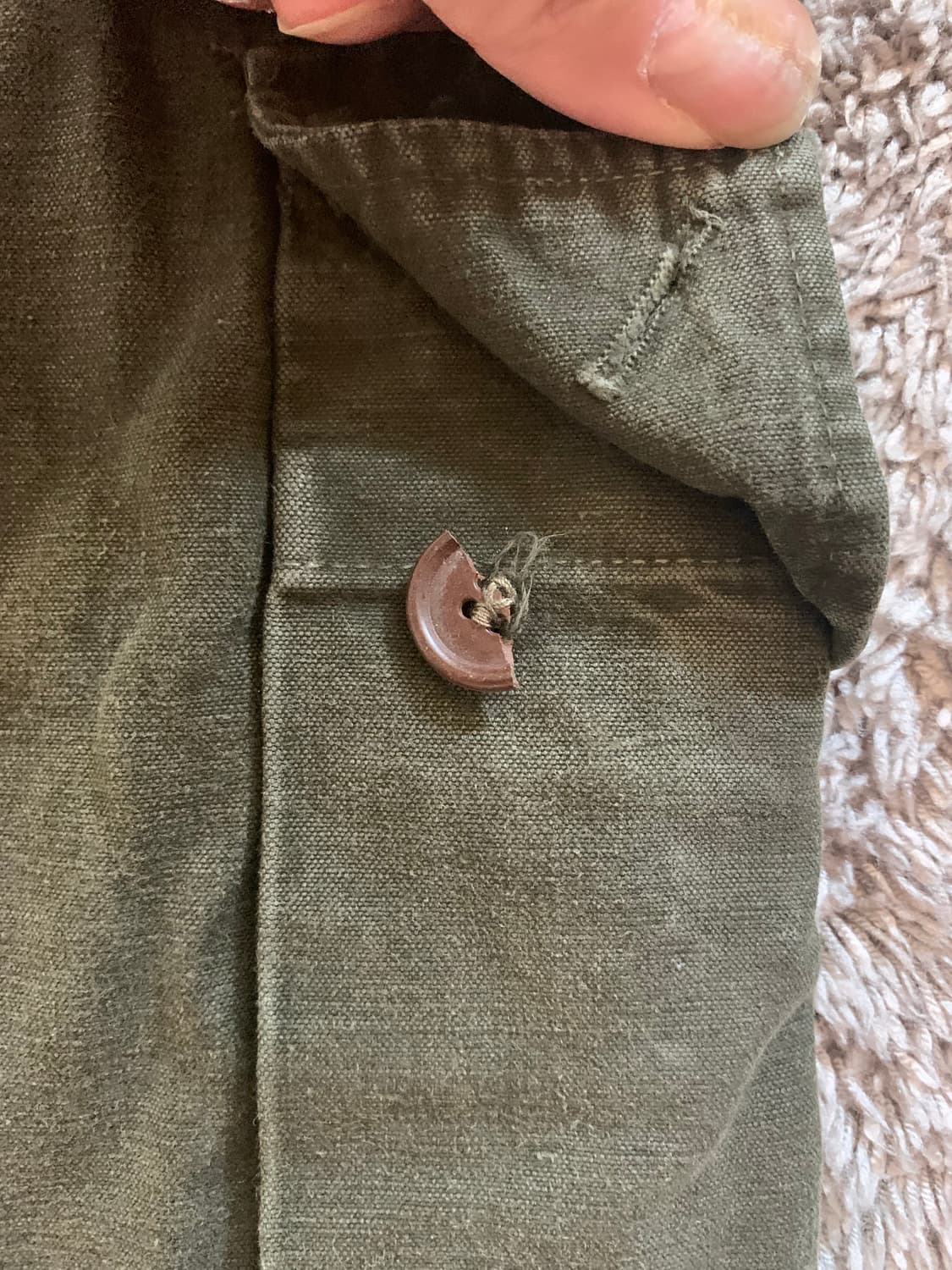 50s vtg 빈티지 벨기에군 카고 팬츠 상품이미지3