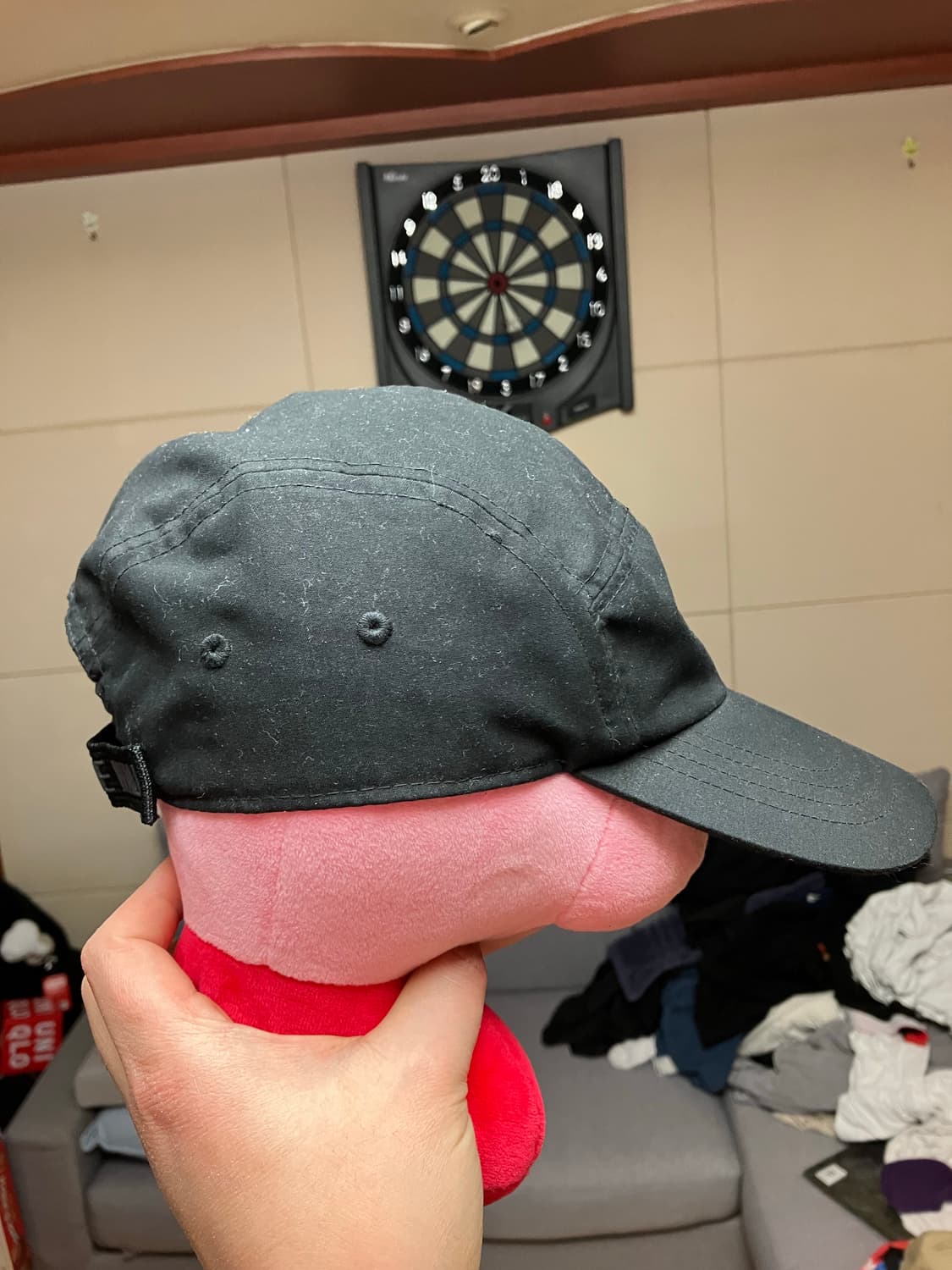 반스 5패널캡 볼캡 블랙 상품이미지3