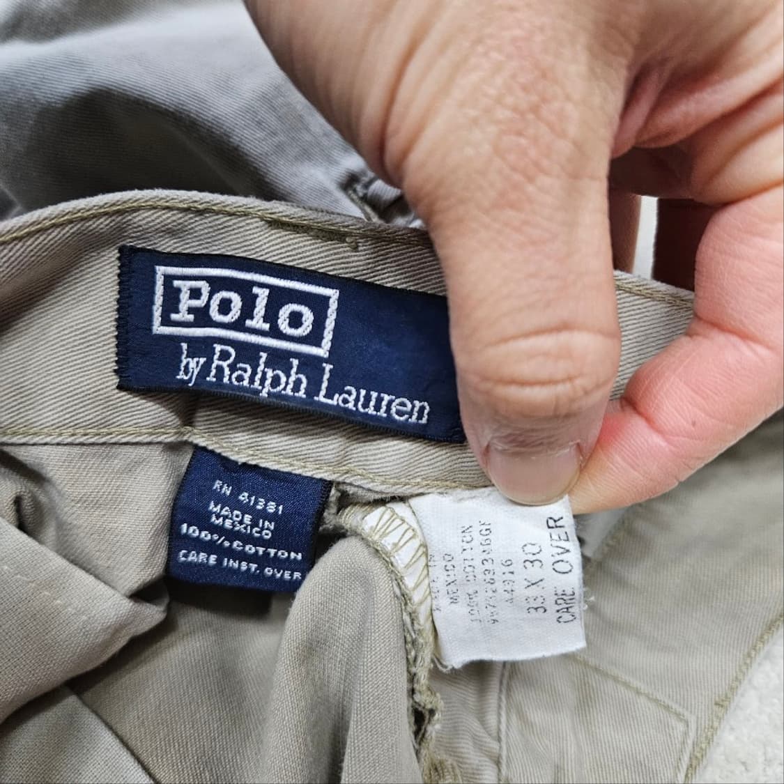 90s 폴로 랄프 로렌 치노 팬츠 33 상품이미지8