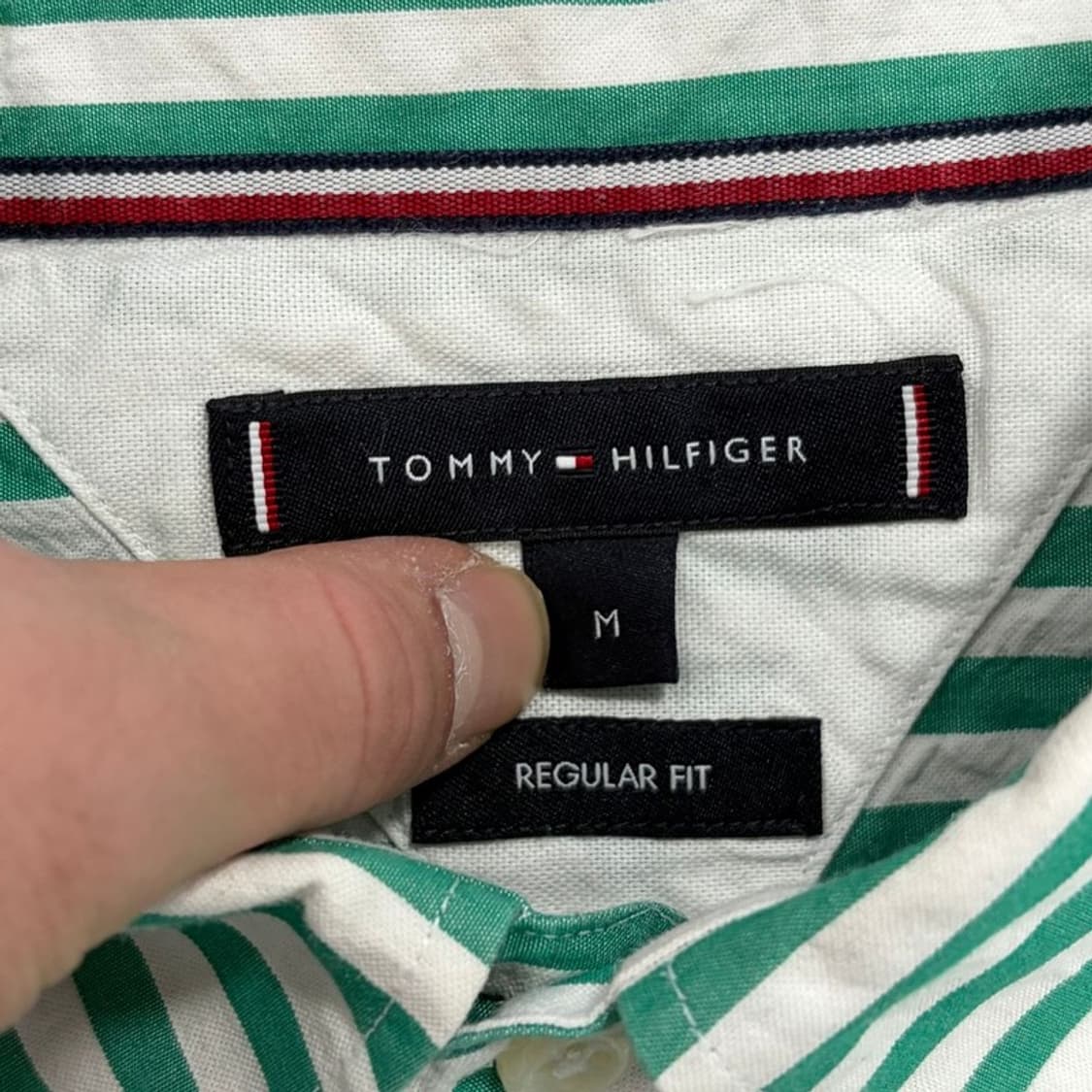 타미힐피거 스트라이프 셔츠 v1494 상품이미지6