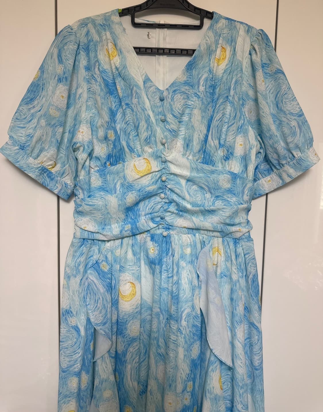 빈센트 반 고흐 별이 빛나는 밤 원피스 상품이미지4