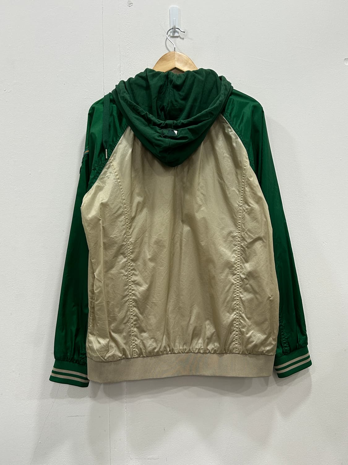 MLB 샌디에이고 파드리스 올드스쿨 바시티자켓 그린골드 상품이미지3