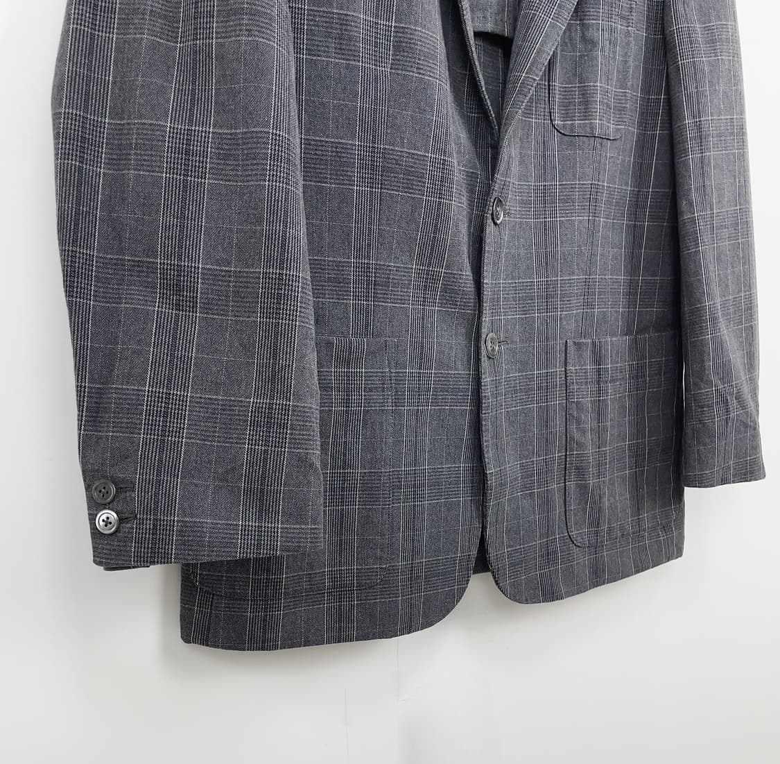 아쿠아스큐텀 글렌체크 블레이저 자켓 상품이미지3