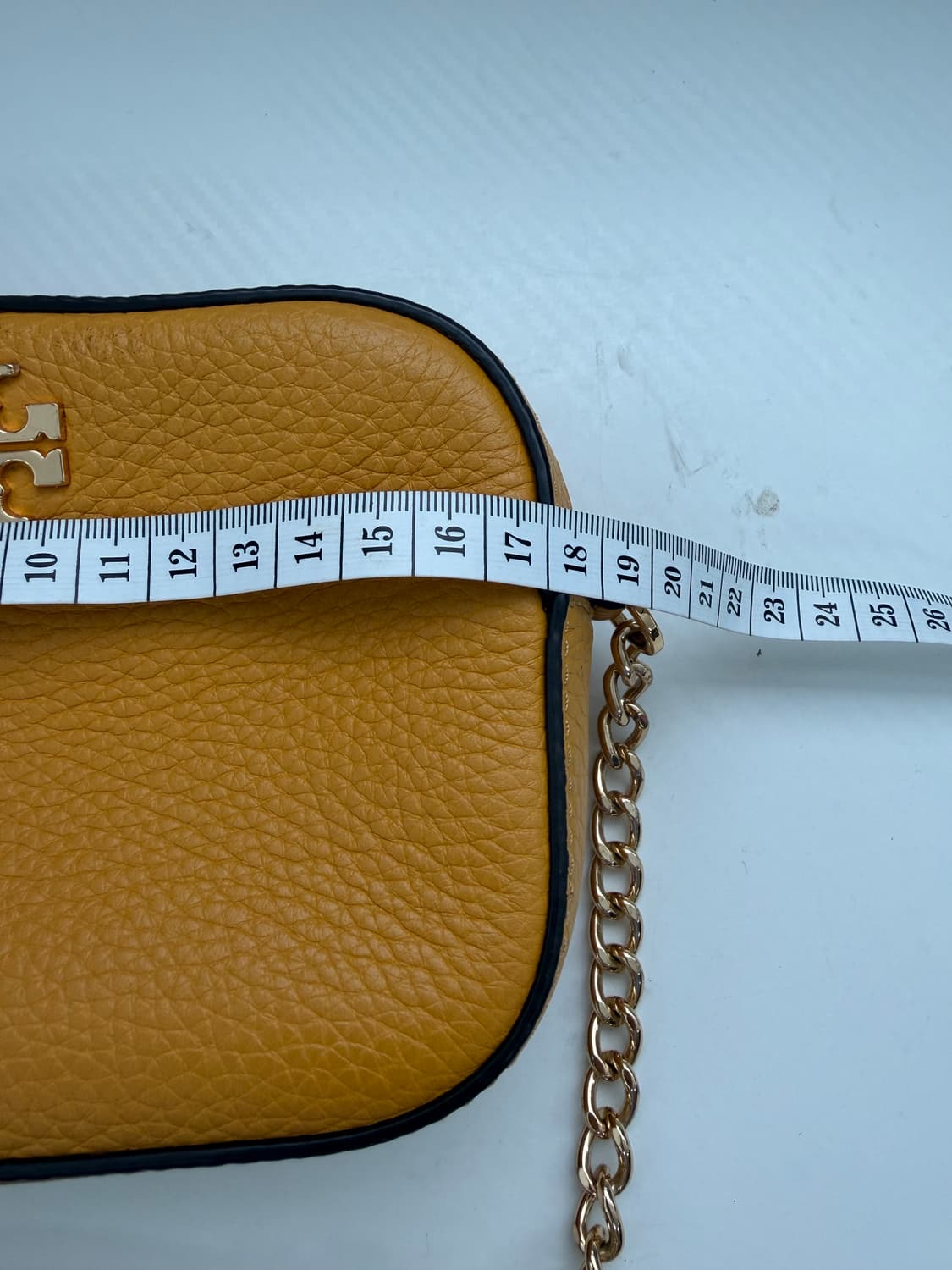 정품) 토리버치 옐로우 미니 크로스백 체인백  상품이미지9