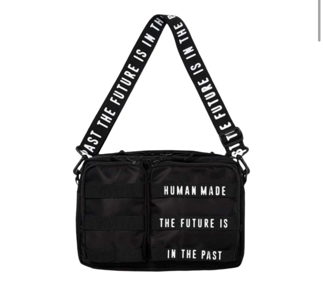 휴먼메이드 밀리터리 파우치 라지 블랙 상품이미지1