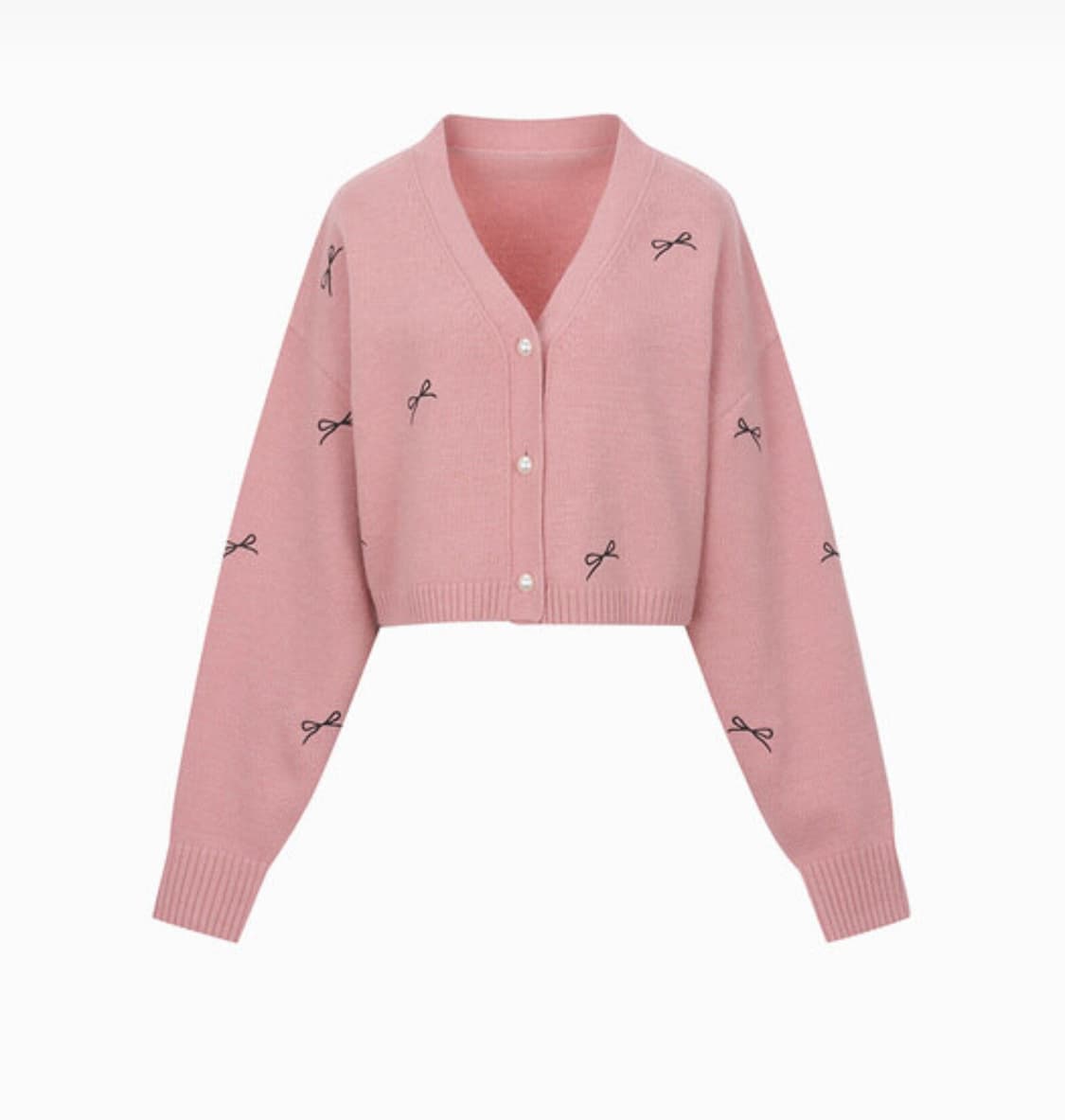 (1회착용) 그레이스유 marie knit 가디건 블랙 상품이미지1