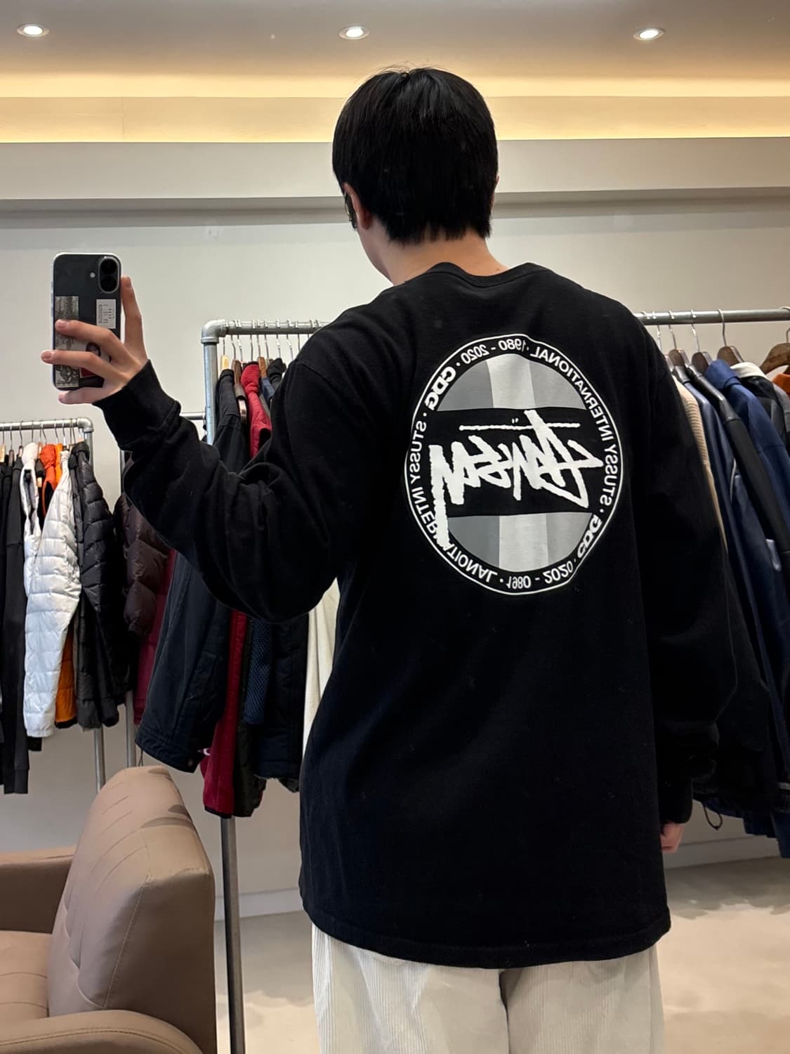 스투시 x CDG 롱슬리브 상품이미지9