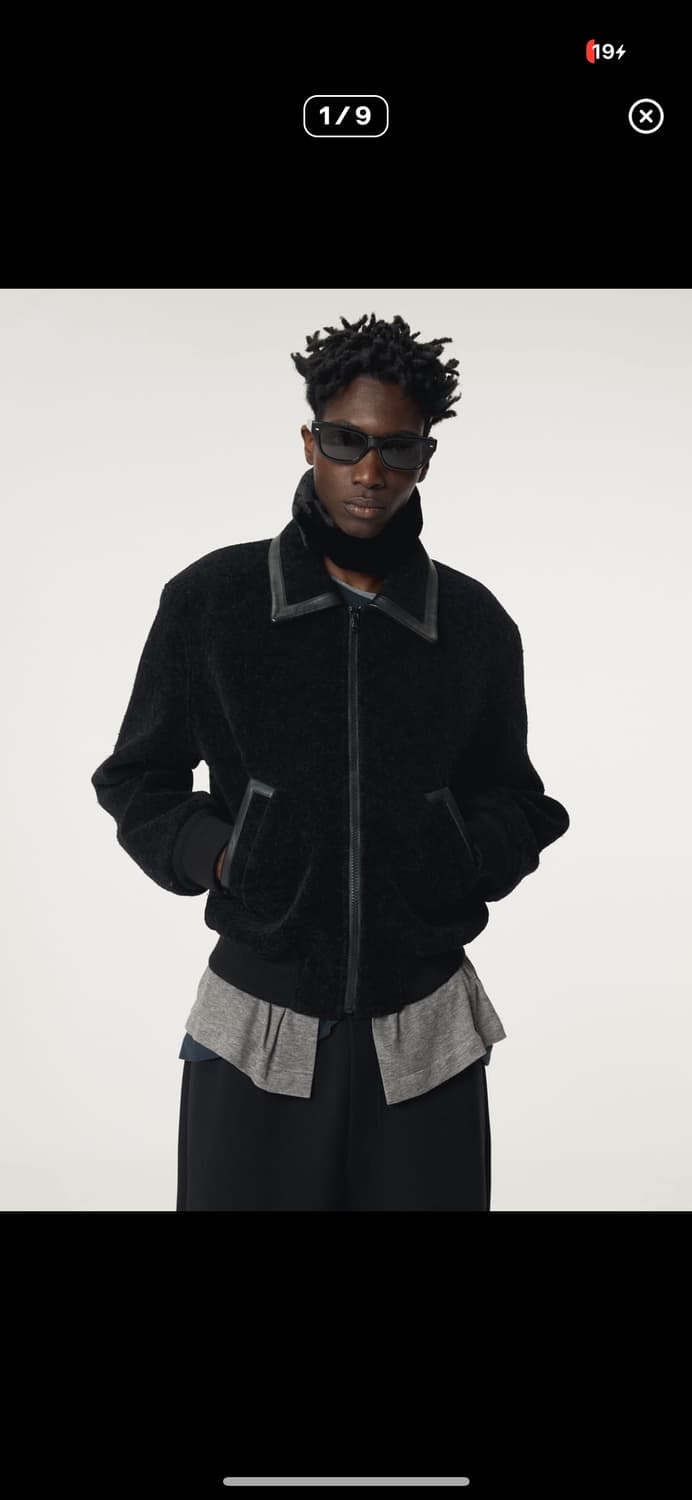 (구매)렉토 콘트라스트 벤 파이핑 점퍼 자켓 M/L 삽니다. 상품이미지2