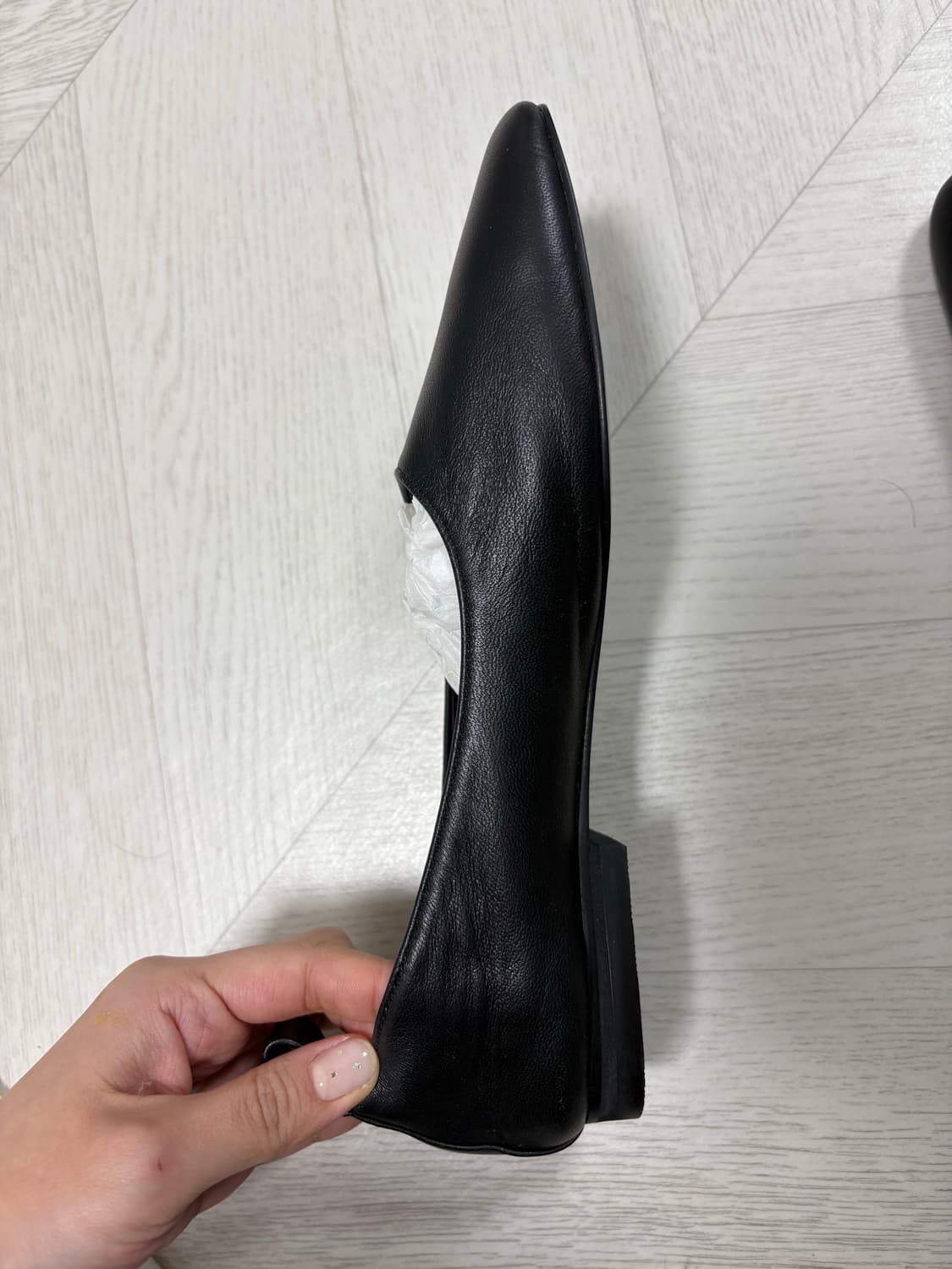 오어(ORE) 토패스샵 레더플랫 슈즈 235 상품이미지4