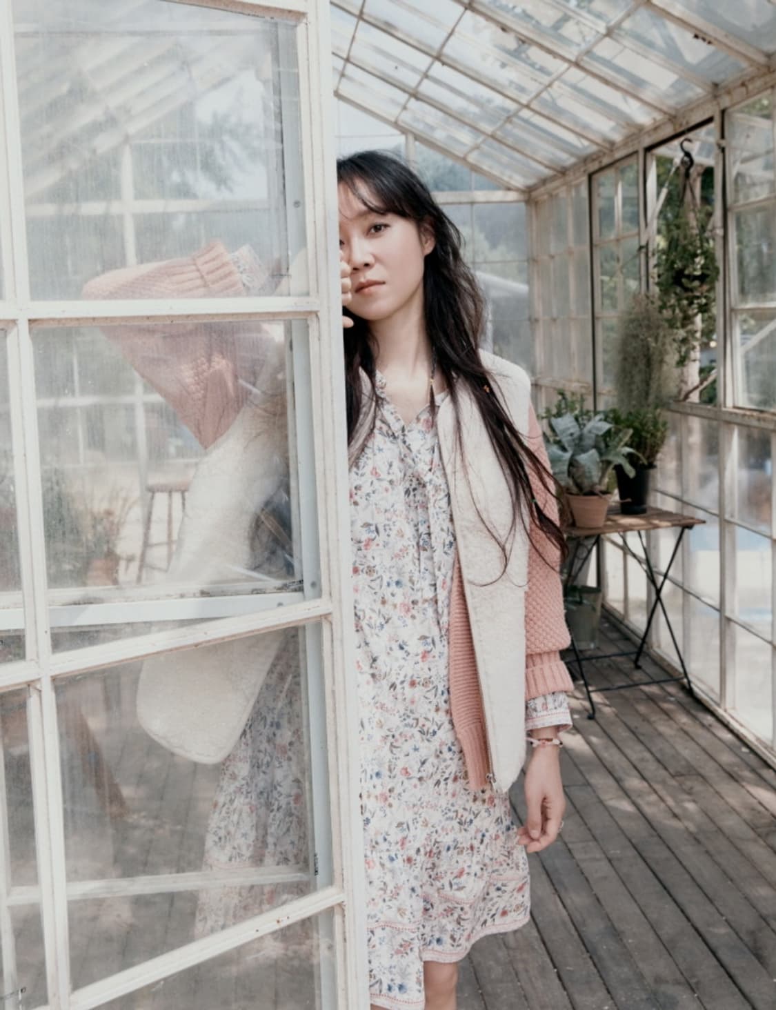 써스데이아일랜드 보더배색 원피스 S사이즈 상품이미지2