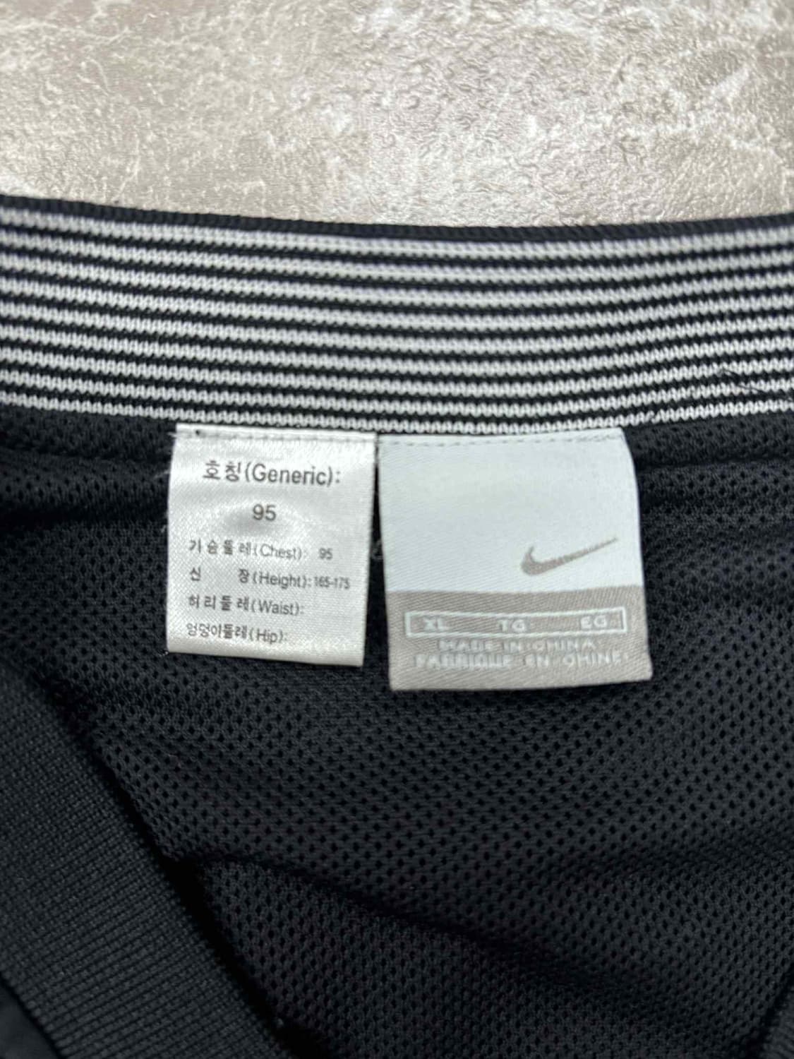 나이키 00s 스펠아웃 블랙 윈드브레이커 웜업 바람막이(95) 상품이미지4