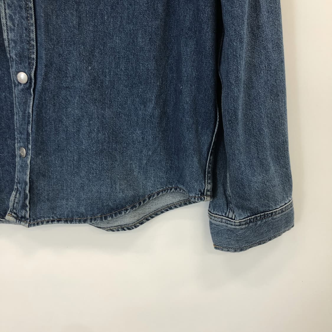 ck 캘빈클라인 릴렉시드 오버데님 셔츠자켓 S 90-95 상품이미지3