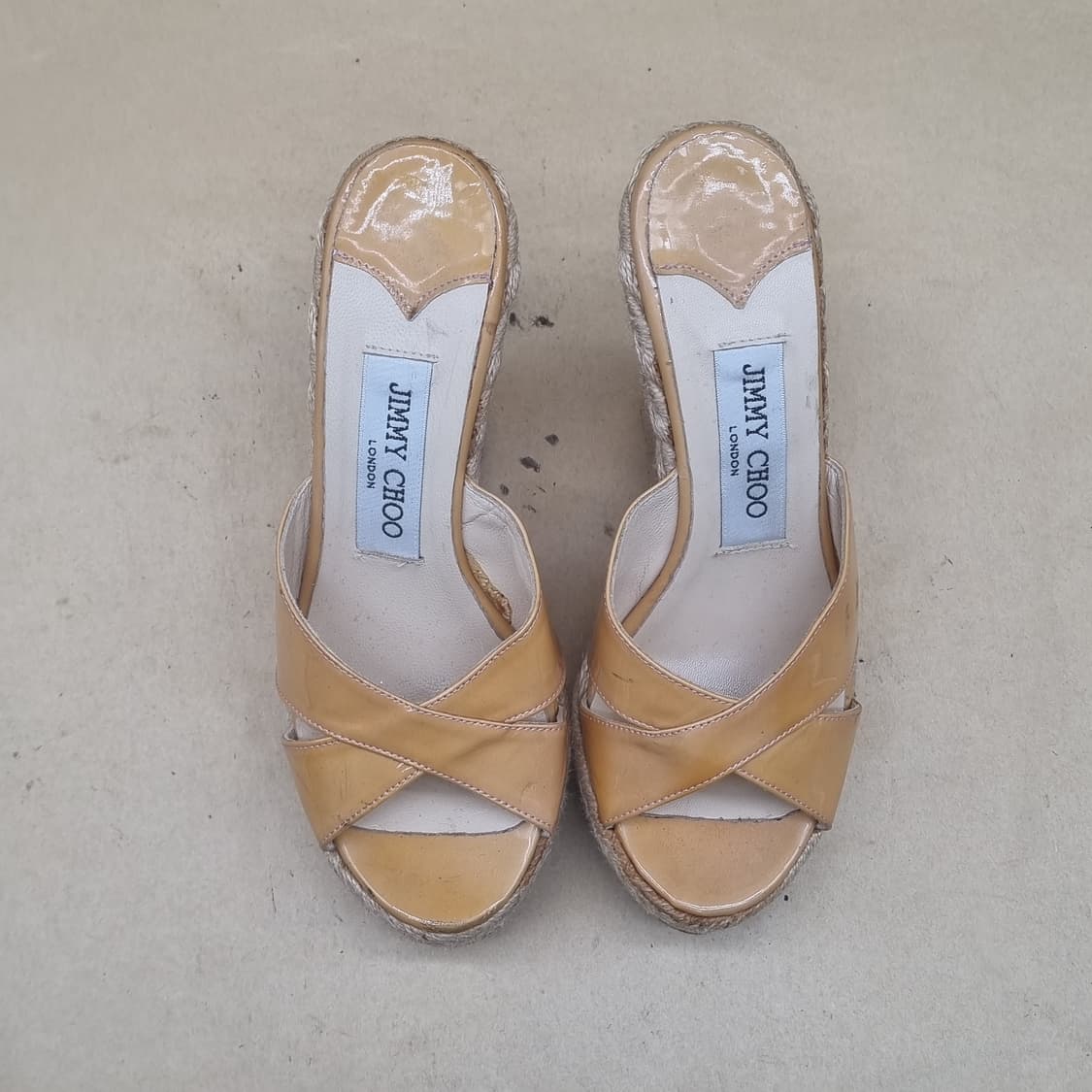 지미추 웨지힐 샌들 35 210  굽13 상품이미지2