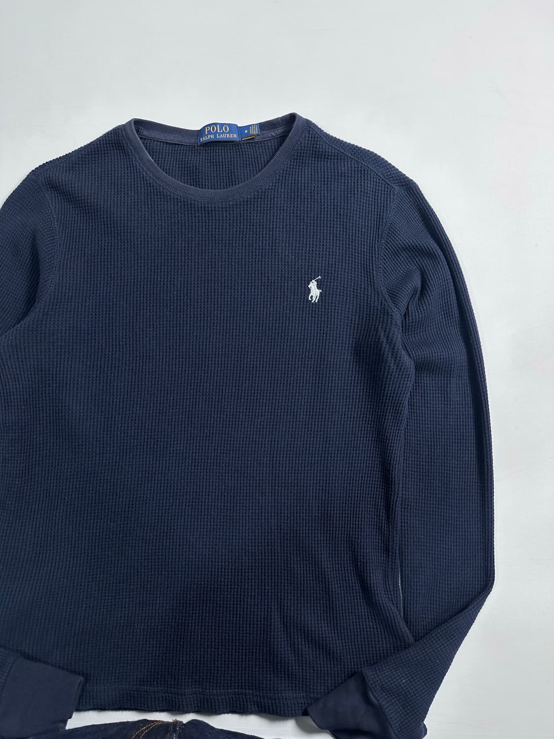폴로 랄프로렌 네이비 와플 티   - Price : ₩ 32,000  - 상품이미지2