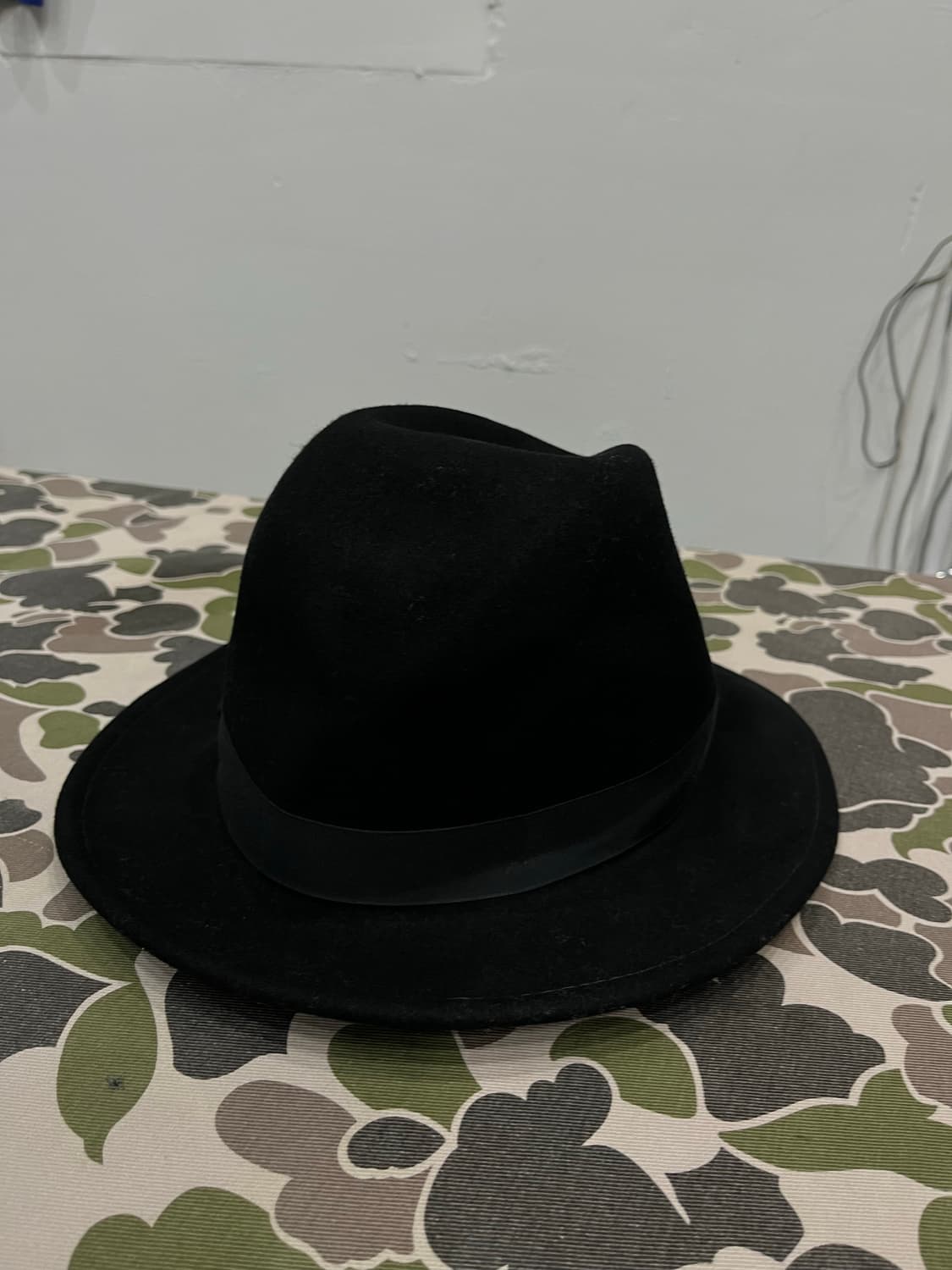 new york hat 퓨어울 리본 페도라 우먼즈 Made in USA  상품이미지4