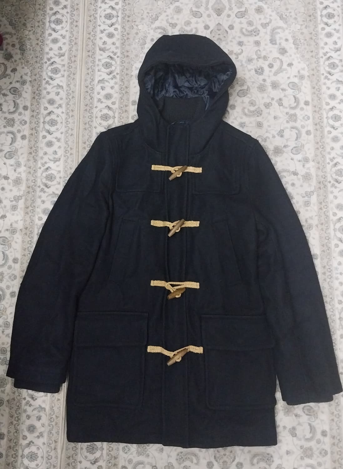 타미힐피거 진네이비 퀼팅 떡볶이 코트 XS 상품이미지1