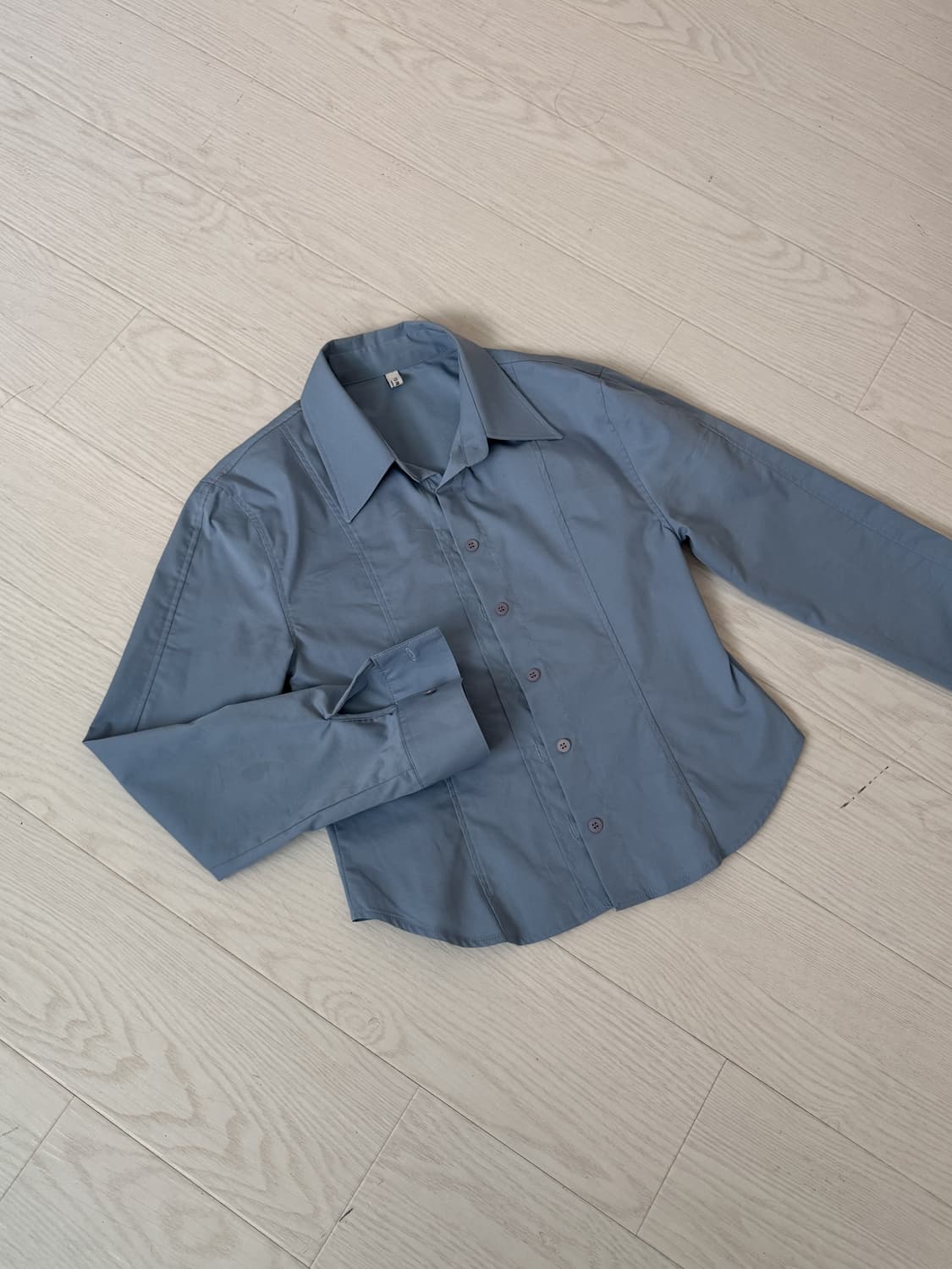 크롭 셔츠 상품이미지4