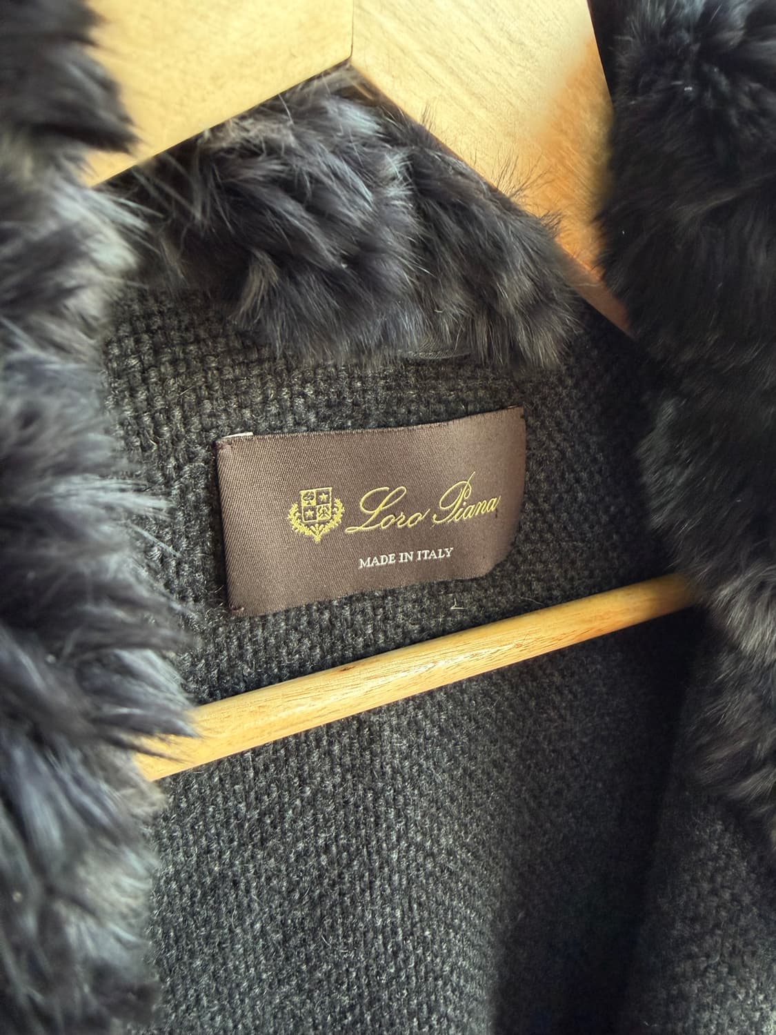 S/ 로로피아나 캐시미어 친칠라 케이프 자켓 상품이미지7