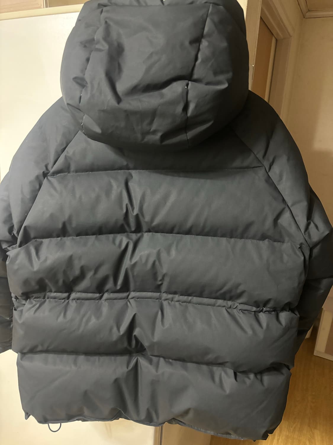 유니폼브릿지 / 카라코람 쉘터 다운 파카 블랙 / L 상품이미지5