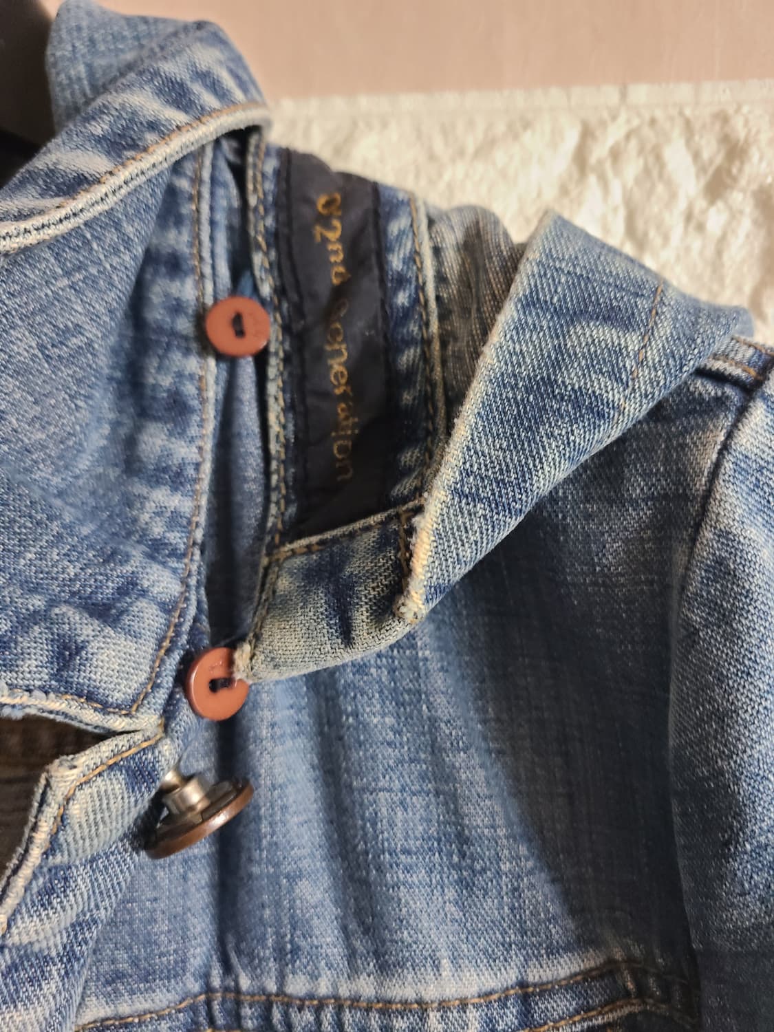 오즈세컨 데님 후드 재킷(44) 상품이미지6