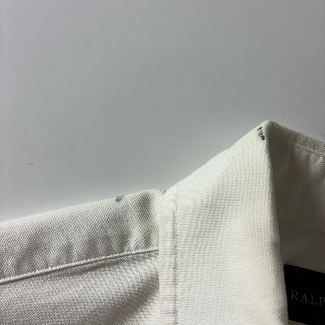 Polo  폴로 랄프로렌 자수 코튼 화이트 셔츠  상품이미지4