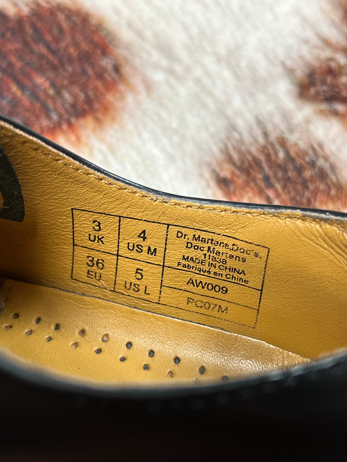 [230] 닥터마틴 1461 3홀 스무스 로퍼 블랙 상품이미지7