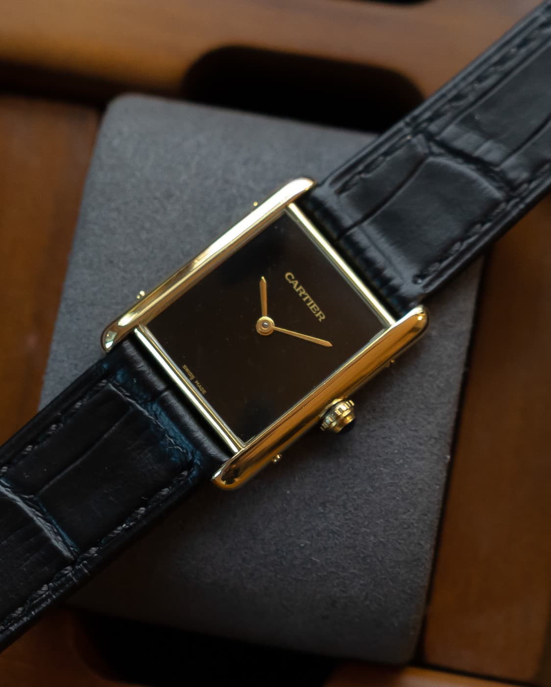 까르띠에 머스트 탱크 lm 쿼츠 빈티지 시계 상품이미지1