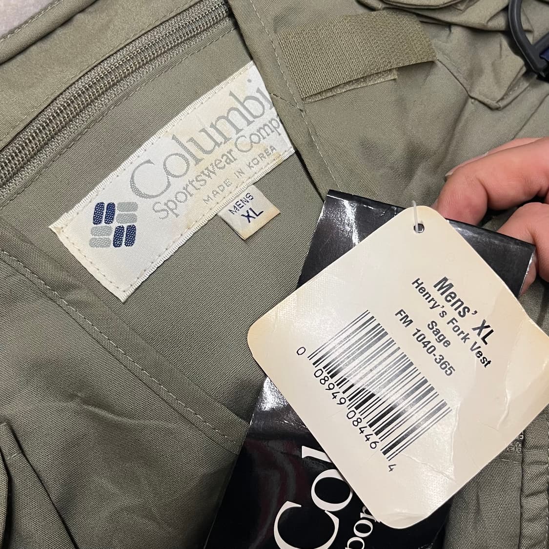 90s 컬럼비아 피싱 베스트 (105) 상품이미지5