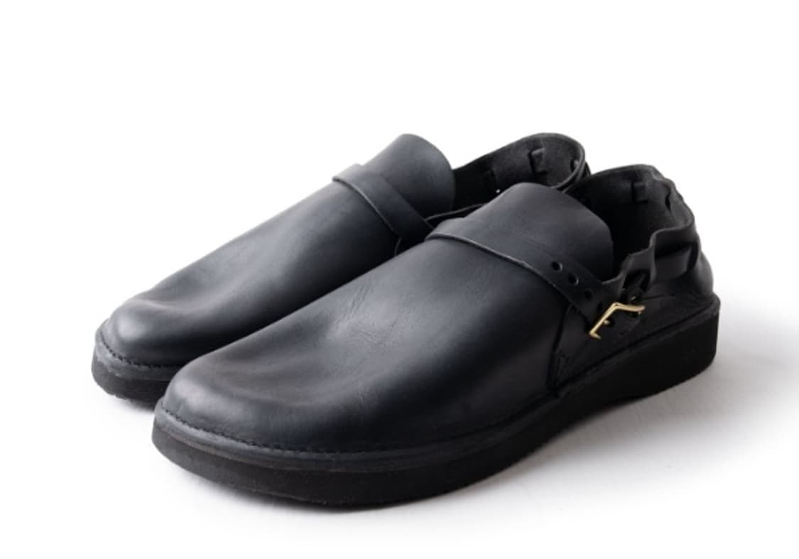 (김원중)오로라슈즈 미들 잉글리쉬 블랙 상품이미지1