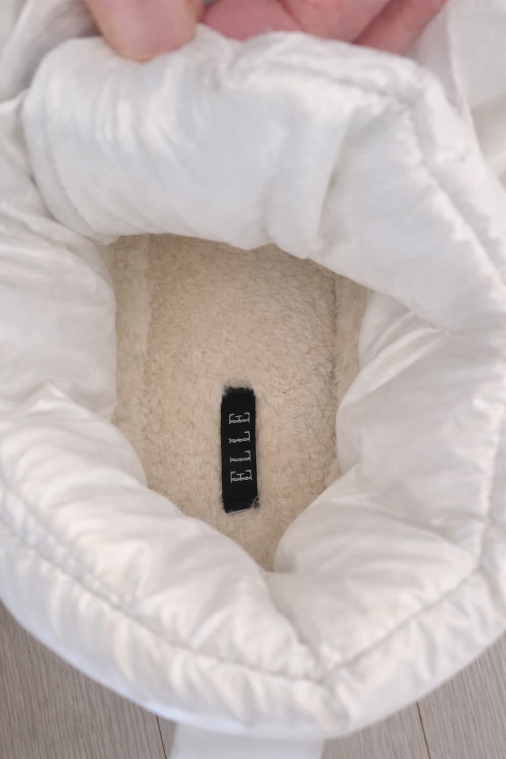 ELLE 엘르 여성 어그 패딩 부츠  250(3.5cm굽) 상품이미지10