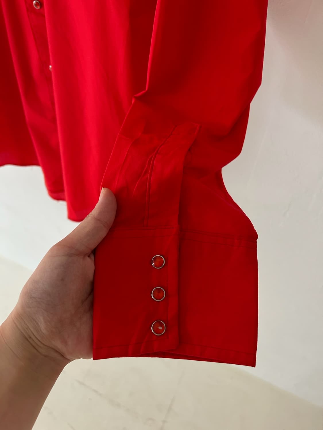 80s vtg WRangler Cowboy cut Western SH 상품이미지3
