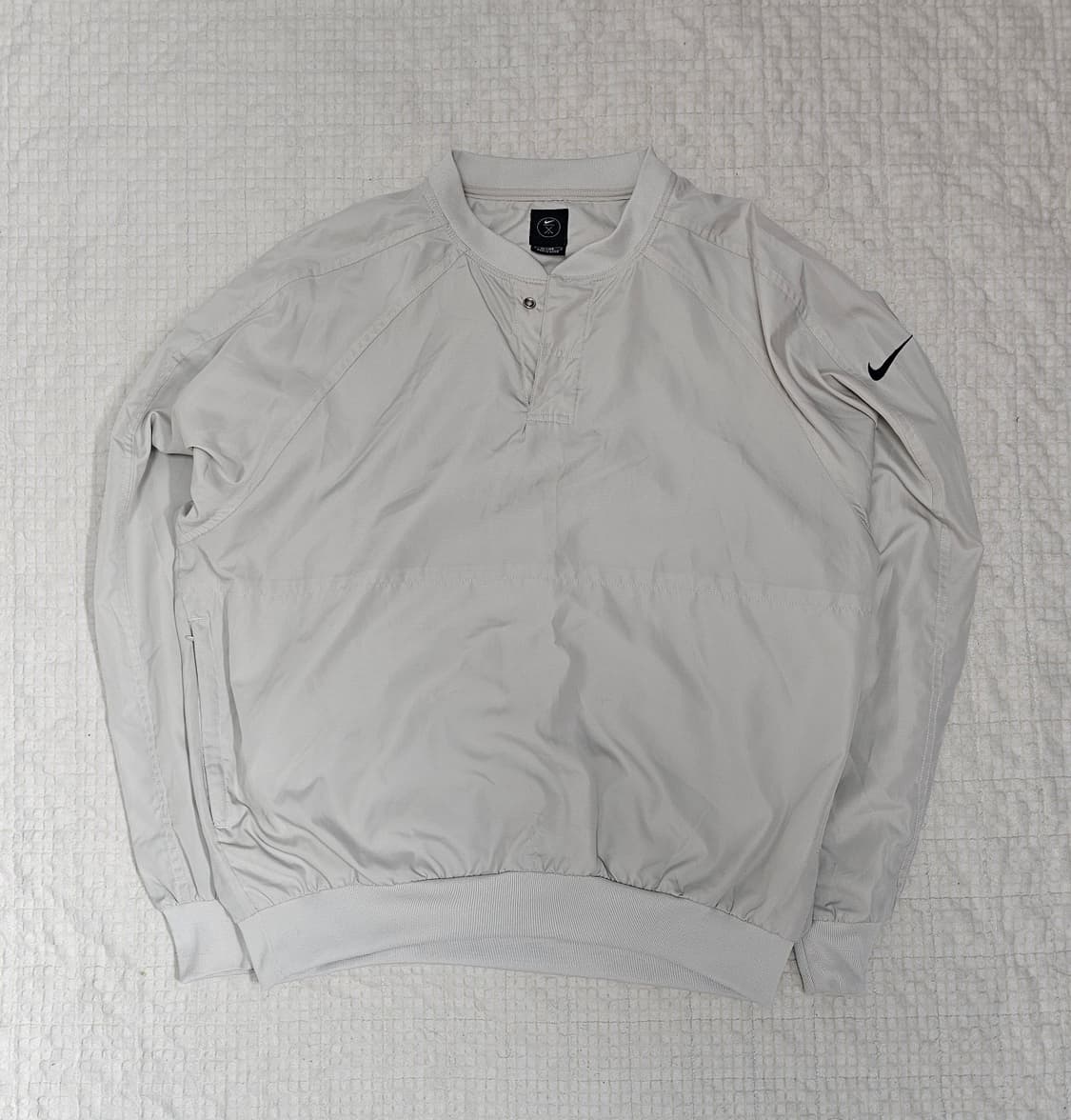 나이키 베이지 골프 아노락 상품이미지1