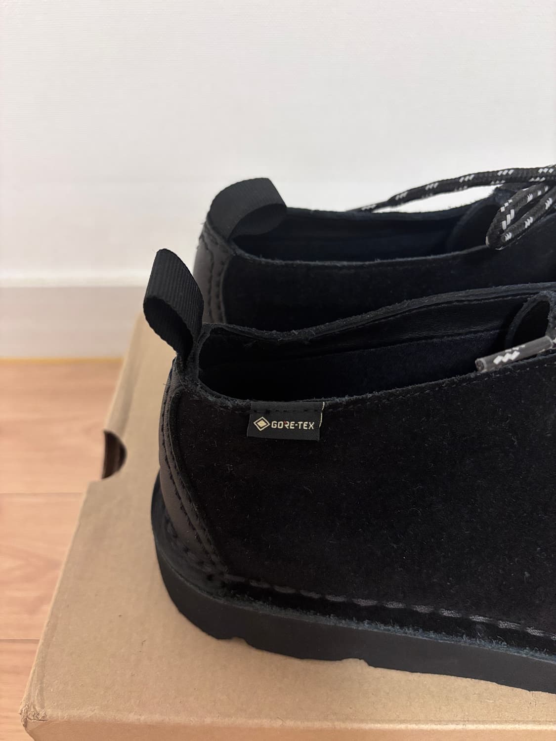 새상품) 260 클락스 데저트 트랙 고어텍스 비브람 블랙 스웨이드 상품이미지6