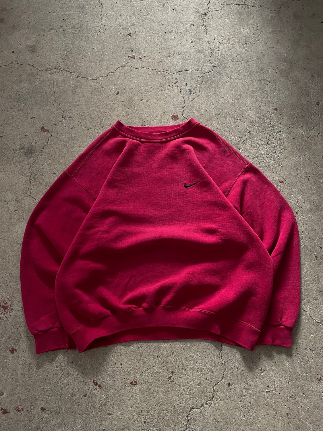 USA Made)90s Nike Small Swoosh Magenta 상품이미지2