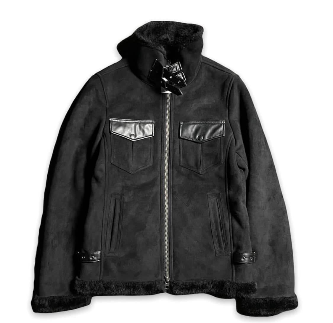 락시크 에디슬리먼 B-3 퍼 무스탕 자켓 상품이미지1