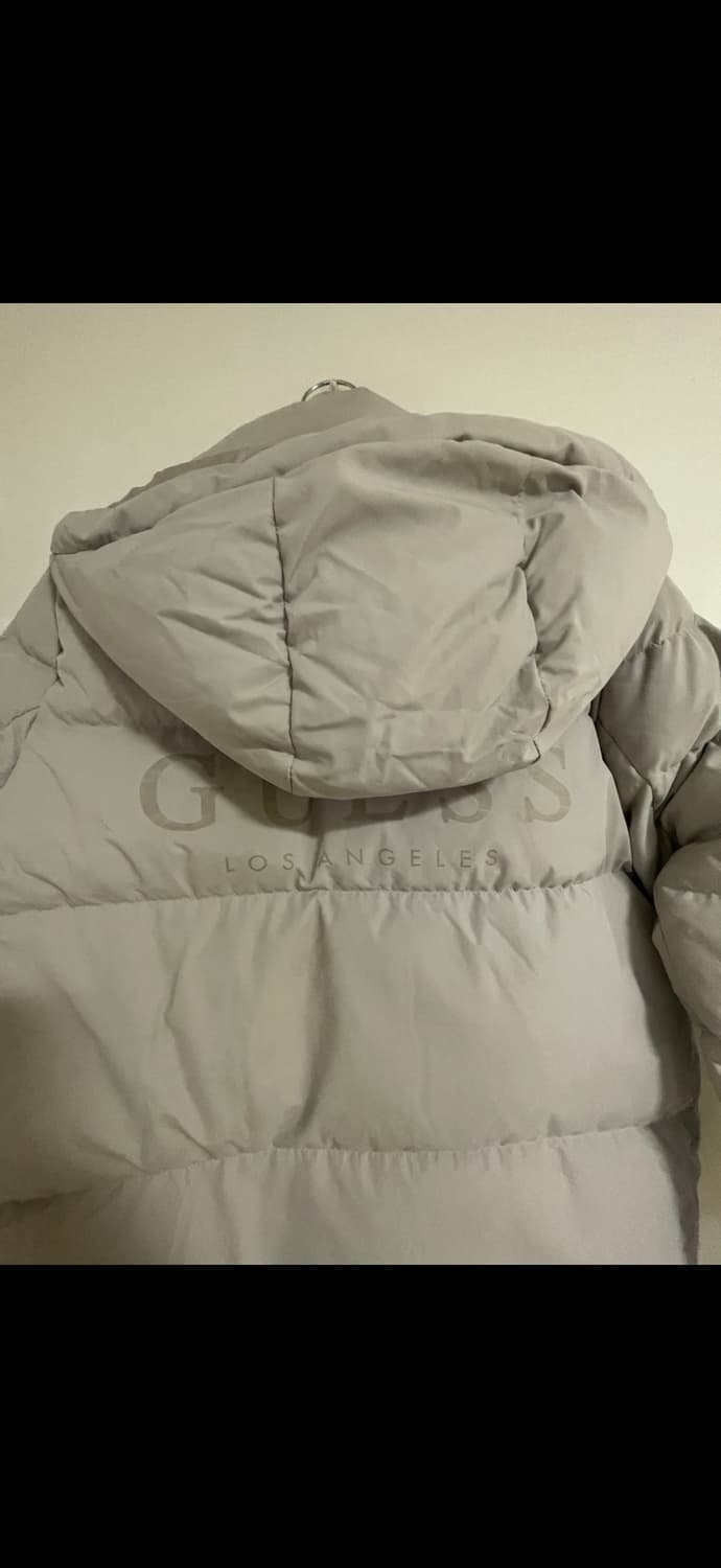 게스 롱패딩 XS (실착용 사이즈 S) 본인54kg 상품이미지3